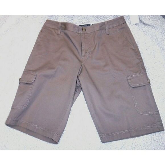 Liz Claiborne tan long shorts - Picture 1 of 2